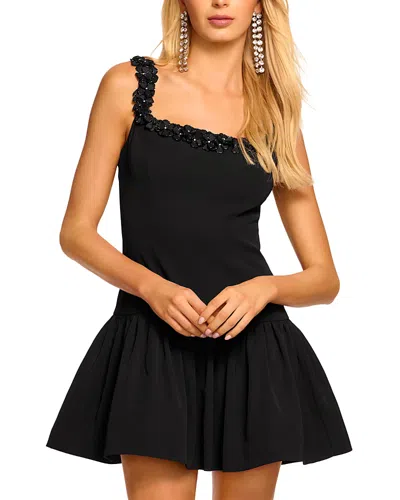 Ramy Brook Lenna Dress In Black Crepe