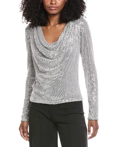 Ramy Brook Leon Blouse In Gray