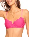 Ramy Brook Leyla Underwire Bikini Top In Pink