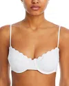Ramy Brook Leyla Underwire Bikini Top In White