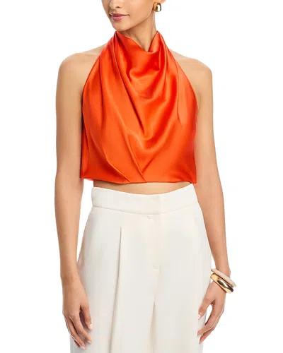 Ramy Brook Libbie Top In Orange