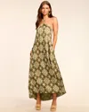 Ramy Brook Lidia Backless Halter Maxi Dress