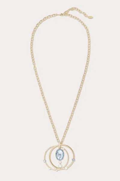 Ramy Brook Lila Pendant Necklace In Gold