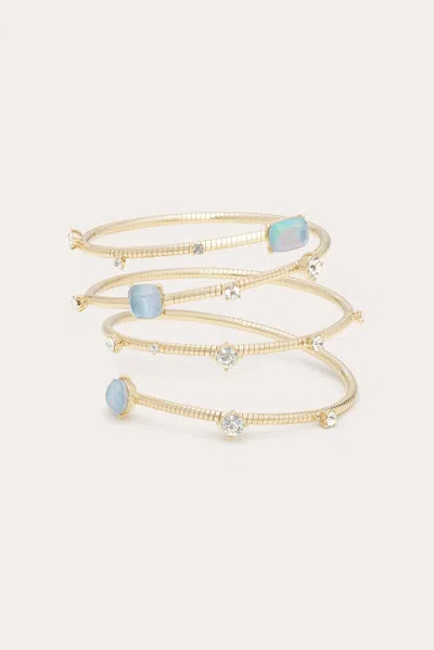 Ramy Brook Lila Wrap Cuff In Mother Pearl