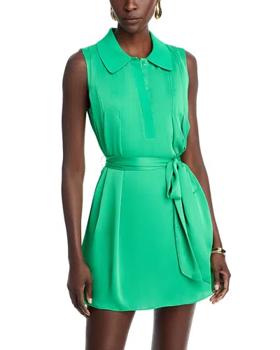 Ramy Brook Lina Minidress In Green