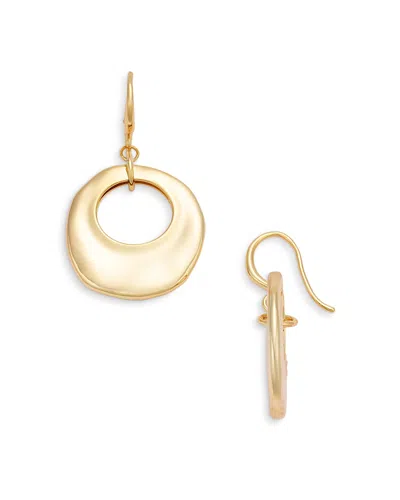 Ramy Brook Lina Open Drop Earrings In Gray