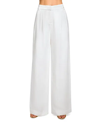 Ramy Brook Linen Blend Oscar Pants In White