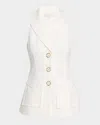 Ramy Brook Lisa Button-front Vest