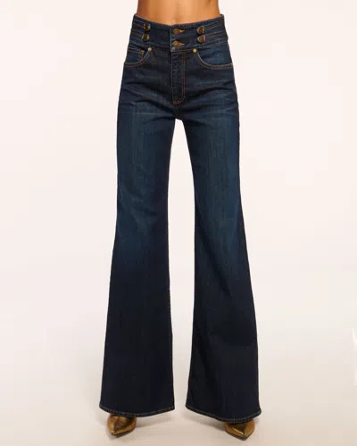 Ramy Brook Liv Wide Leg Jean In Dark Rinse