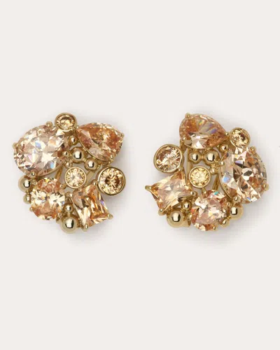Ramy Brook Lizzy Gemstone Stud Earrings In Gold