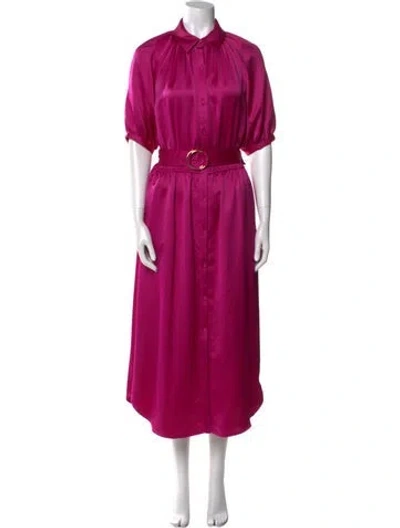 Pre-owned Ramy Brook Long Dress In Pink