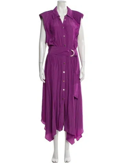 Pre-owned Ramy Brook Long Dress In Purple