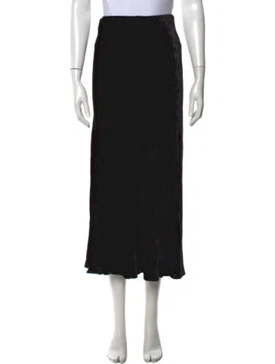 Pre-owned Ramy Brook Long Skirt In Black