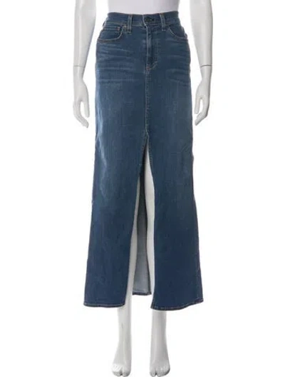 Pre-owned Ramy Brook Long Skirt In Blue