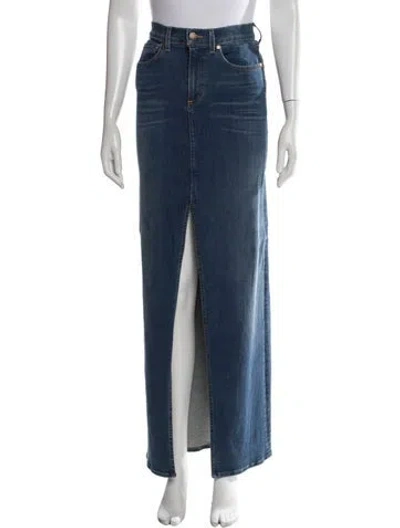 Pre-owned Ramy Brook Long Skirt In Blue