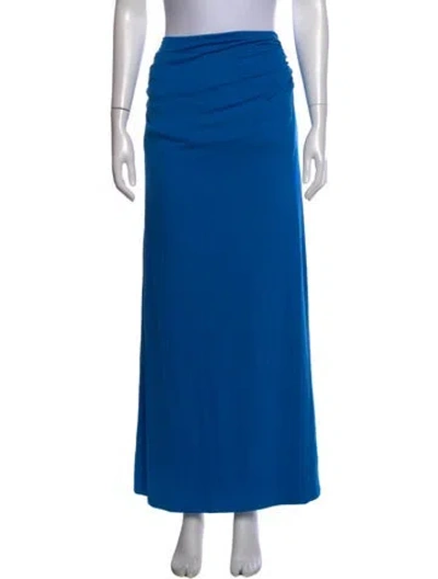 Pre-owned Ramy Brook Long Skirt In Blue