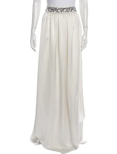 Pre-owned Ramy Brook Long Skirt In Neutrals