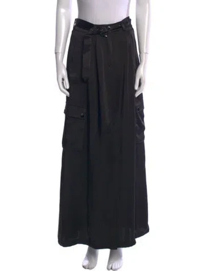 Pre-owned Ramy Brook Long Skirt W/ Tags In Black
