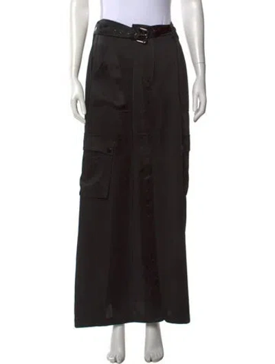 Pre-owned Ramy Brook Long Skirt W/ Tags In Black