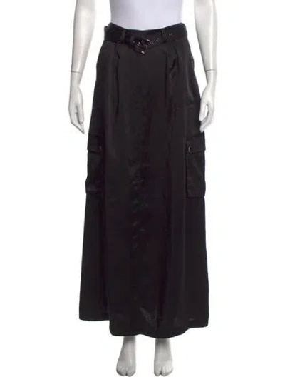 Pre-owned Ramy Brook Long Skirt W/ Tags In Black