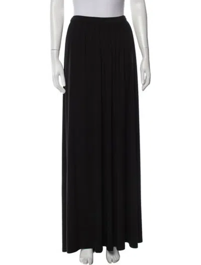 Pre-owned Ramy Brook Long Skirt W/ Tags In Black