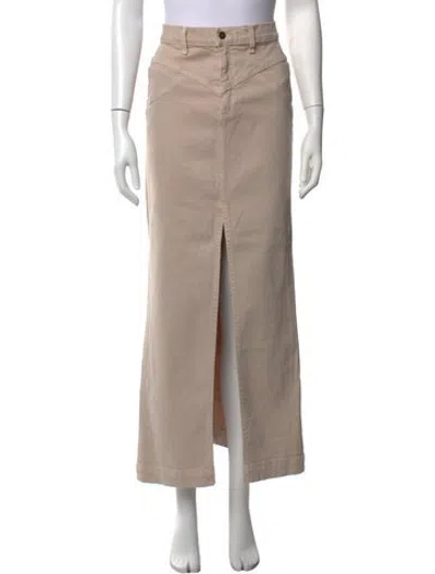 Pre-owned Ramy Brook Long Skirt W/ Tags In Neutrals