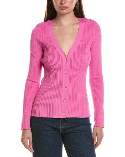 Ramy Brook Lorenza Cardigan In Pink