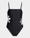 Ramy Brook Luca One-piece Swimsuit In Black