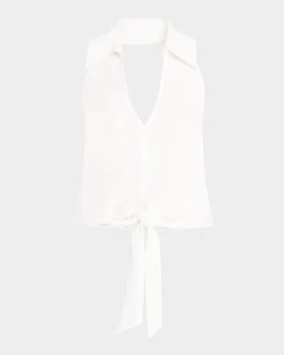 Ramy Brook Lucinda Backless Top In Ivory