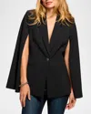 Ramy Brook Lucinda Cape In Black