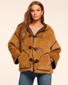 Ramy Brook Lucy Faux Fur Jacket In Brown