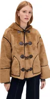 Ramy Brook Lucy Jacket Camel In Brown