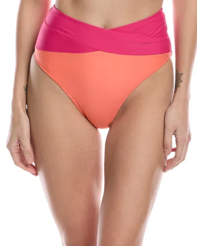 Ramy Brook Luella Bikini Bottom In Orange
