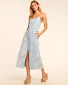 Ramy Brook Luna Checkered Denim Midi Dress