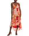 Ramy Brook Lura Patchwork Tiered High-low Sundress