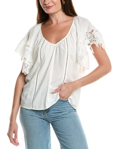 Ramy Brook Lynette Linen-blend Top