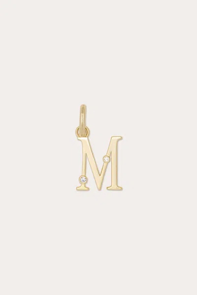 Ramy Brook M Charm In Gold