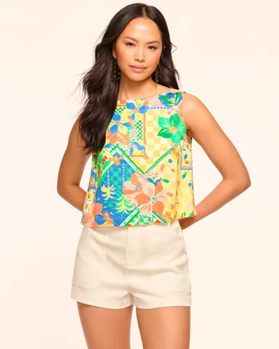 Ramy Brook Mable Tank Top In Garden Print