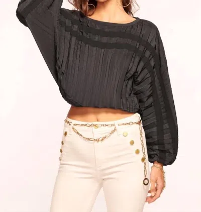 Ramy Brook Macy Blouse In Black