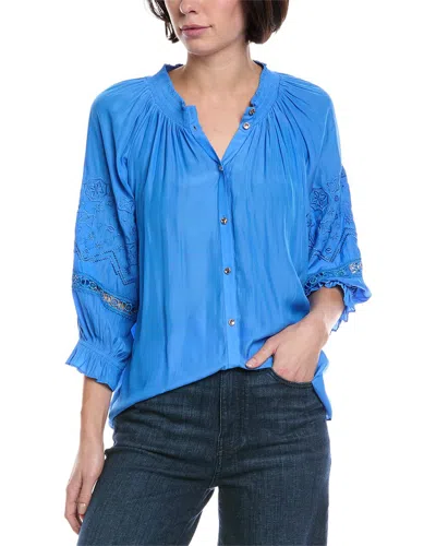 Ramy Brook Maddy Top In Blue