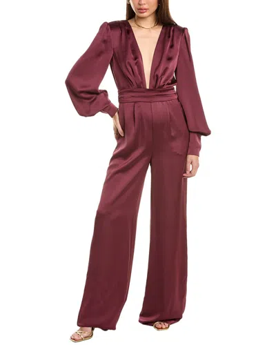 Ramy Brook Madelane Jumpsuit In Burgundy