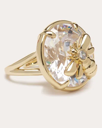 Ramy Brook Madeline Bee Cocktail Ring In Gold