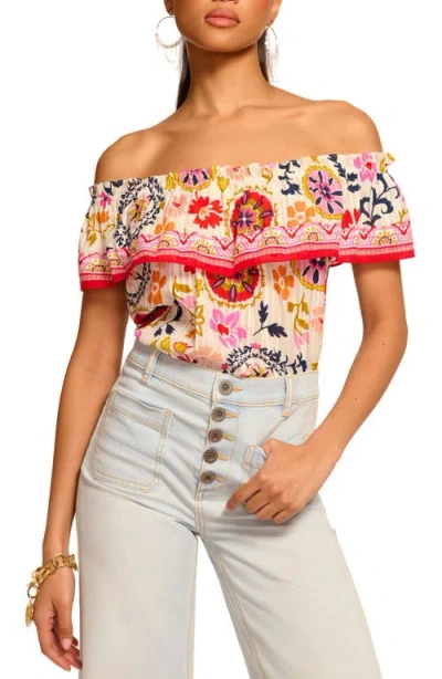 RAMY BROOK RAMY BROOK MAIA OFF THE SHOULDER RUFFLE TOP