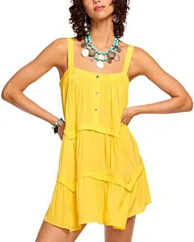 Ramy Brook Mamie Dress In Bright Lemon