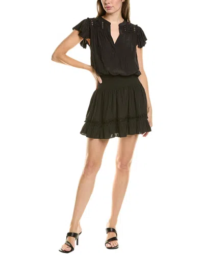 Ramy Brook Marbelis Mini Dress In Black