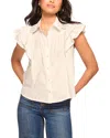 Ramy Brook Marceline Cotton Poplin Shirt In White