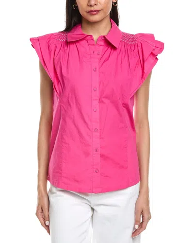 Ramy Brook Marceline Top In Pink
