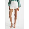 Ramy Brook Marco Shorts In White