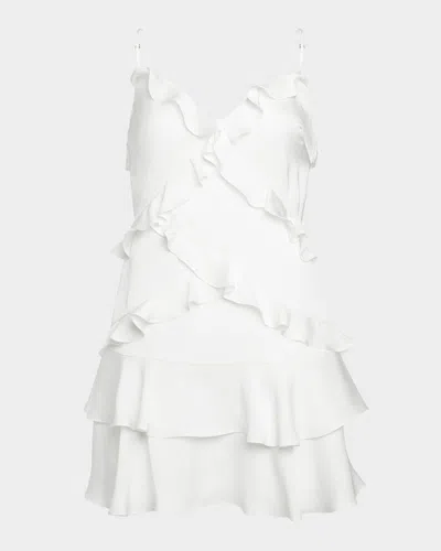 Ramy Brook Maria Ruffle Mini Dress