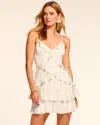 Ramy Brook Maria Sleeveless Ruffle Mini Dress
